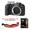 Canon® Canon EOS RP +Canon Red Strap + Lexar Professional 128GB 667x Card