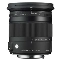 Sigma Contemporary 17-70mm F2.8-4 DC Macro OS HSM Lens - Nikon Mount - International Version (No Warranty)