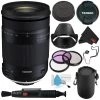 Tamron 18-400mm F/3.5-6.3 Di II VC HLD Lens Canon EF (International Model) + 72mm 3 Piece Filter Kit + Deluxe Lens