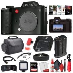 Leica SL (Typ 601) Mirrorless Digital Camera (10850) Graphic Bundle