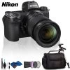 Nikon Z 6 Mirrorless Digital Camera With 24-70mm Lens, FTZ Mount Adapter, Case, And Tripod Kit (International Model) -Outdoor Camera Shop 15817869