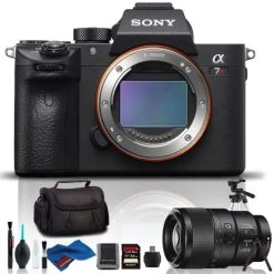 Sony Alpha A7R III Mirrorless Digital Camera With 90mm Lens - Deluxe Kit