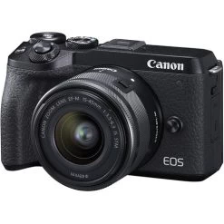 Canon® Canon EOS M6 Mark II Mirrorless Digital Camera With 15-45mm Lens And EVF-DC2 (Black) International Model (No Warranty) 13 Canon® Canon EOS M6 Mark II Mirrorless Digital Camera With 15-45mm Lens And EVF-DC2 (Black) International Model (No Warranty) -Outdoor Camera Shop 15818142 5