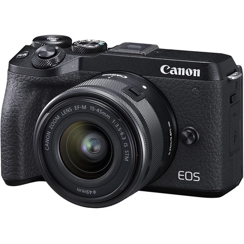 Canon® Canon EOS M6 Mark II Mirrorless Digital Camera With 15-45mm Lens And EVF-DC2 (Black) International Model (No Warranty) 8 Canon® Canon EOS M6 Mark II Mirrorless Digital Camera With 15-45mm Lens And EVF-DC2 (Black) International Model (No Warranty) - Image 6
