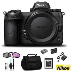 Nikon Z 7 Mirrorless FX-Format Digital Camera (Body Only) - Bundle 64GB Memory Card + EN-EL15 Li-on Battery + External R 13 Nikon Z 7 Mirrorless FX-Format Digital Camera (Body Only) - Bundle 64GB Memory Card + EN-EL15 Li-on Battery + External R -Outdoor Camera Shop 15818330 5