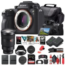Sony Alpha A9 Mirrorless Camera W/ Sony FE 24-70mm Lens - Basic Bundle