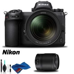 Nikon Z 6 Mirrorless Digital Camera With 24-70mm Lens And 35mm F/1.8 S Lens Kit (International Model)