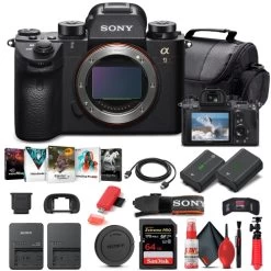 Sony Alpha A9 II Mirrorless Camera Body Only ILCE9M2/B - Basic Bundle
