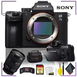 Sony Alpha A7 III Mirrorless Digital Camera (Body Only) With + Sony FE 24-105mm F/4 G OSS Len Ultimate Bundle