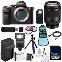 Sony Alpha A7R II Mirrorless Digital Camera (International Model) + Sony FE 24-240mm F/3.5-6.3 OSS Lens + 72mm 3 Piece Deluxe Bundle
