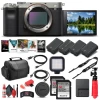 Sony Alpha A7C Mirrorless Digital Camera (Body Only, Silver) (ILCE7C/S) - Pro Bundle 2 Sony Alpha A7C Mirrorless Digital Camera (Body Only, Silver) (ILCE7C/S) - Pro Bundle -Outdoor Camera Shop 15818804