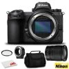 Nikon Z 6 Mirrorless FX-Format Digital Camera With 24-70mm Lens And FTZ Mount Adapter Kit - Bundle With 72mm UV Filter A -Outdoor Camera Shop 15819130