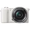 Sony A5100 16-50mm Mirrorless Digital Camera With 3-Inch Flip Up LCD (White)