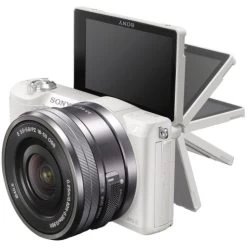 Sony A5100 16-50mm Mirrorless Digital Camera With 3-Inch Flip Up LCD (White) 9 Sony A5100 16-50mm Mirrorless Digital Camera With 3-Inch Flip Up LCD (White) -Outdoor Camera Shop 15819220 3