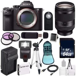 Sony Alpha A7R II Mirrorless Digital Camera (International Model) + Sony FE 24-240mm F/3.5-6.3 OSS Lens + 72mm 3 Piece Complete Bundle