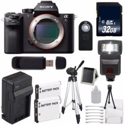 Sony Alpha A7S II A7S Mark II A7SII ILCE7SM2/B Mirrorless Digital Camera (International Model) + 32GB Memory Card