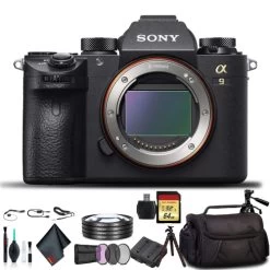 Sony Alpha A9 Mirrorless Camera ILCE9/B With Soft Bag, Tripod, Additional Battery, 64GB Memory Card, Card Reader, Plus E -Outdoor Camera Shop 15819815 5