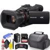 Panasonic HC-X1500 4K Professional Camcorder W/ 24x Optical Zoom -Starter Bundle 2 Panasonic HC-X1500 4K Professional Camcorder W/ 24x Optical Zoom -Starter Bundle -Outdoor Camera Shop 15848550