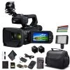 Canon® Canon XA55 Professional UHD 4K Camcorder (3668C002) W/Extra Battery, Soft Padded Bag, 64GB Memory Card, LED Light, And M 2 Canon® Canon XA55 Professional UHD 4K Camcorder (3668C002) W/Extra Battery, Soft Padded Bag, 64GB Memory Card, LED Light, And M -Outdoor Camera Shop 15848560