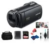 Samsung HMX-F90 Camcorder Black Bundle With 64 GB Memory Card + Corel Kit -Outdoor Camera Shop 15848568