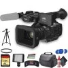 Panasonic AG-UX180 4K Professional Camcorder (AG-UX180PJ8) With UV Filter, Tripod, Padded Case, LED Light, 64GB Memory C -Outdoor Camera Shop 15848599