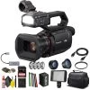 Panasonic AG-CX10 4K Camcorder + Padded Case, Sandisk Extreme Pro 128 GB Memory Card, Lens Attachments, Wire Straps, LED Light, And More -Outdoor Camera Shop 15848681