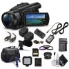 Sony Handycam FDR-AX700 4K HD Video Camera Camcorder + Extra Battery And Charger + 3 Piece Filter Kit + Wide Angle Lens -Outdoor Camera Shop 15848682