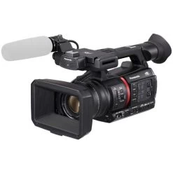 Panasonic AG-CX350 4K Camcorder Accessory Bundle With Cleaning Kit And Memory Card Kit