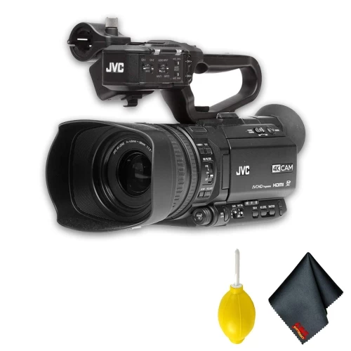 JVC GY-HM250 UHD 4K Streaming Camcorder With Built-in Lower-Thirds Graphics Basic Accessory Bundle 3 JVC GY-HM250 UHD 4K Streaming Camcorder With Built-in Lower-Thirds Graphics Basic Accessory Bundle