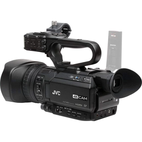 JVC GY-HM250 UHD 4K Streaming Camcorder With Built-in Lower-Thirds Graphics Basic Accessory Bundle 5 JVC GY-HM250 UHD 4K Streaming Camcorder With Built-in Lower-Thirds Graphics Basic Accessory Bundle - Image 3