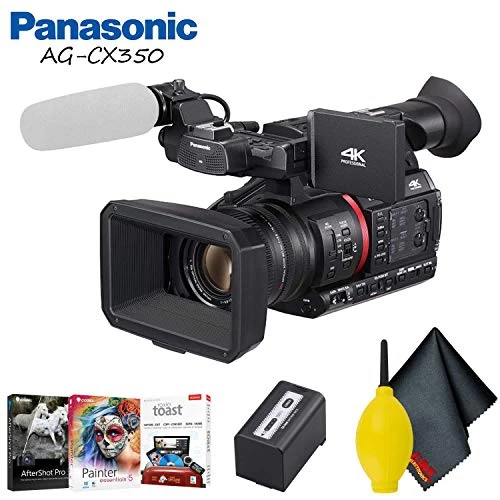 Panasonic AG-CX350 4K Camcorder Accessory Bundle With Cleaning Kit 8 Panasonic AG-CX350 4K Camcorder Accessory Bundle With Cleaning Kit - Image 6