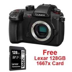 Panasonic GH5 Mark II Camera Body + 128GB 1667x Lexar Pro Card