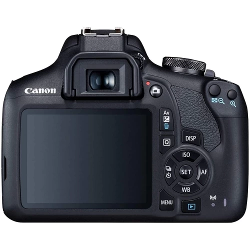 Canon® Canon EOS 2000D DSLR Camera With 18-55mm Lens + EOS Bag + Sandisk Ultra 64GB Card + Cleaning Set And More (International Model) 5 Canon® Canon EOS 2000D DSLR Camera With 18-55mm Lens + EOS Bag + Sandisk Ultra 64GB Card + Cleaning Set And More (International Model) - Image 3