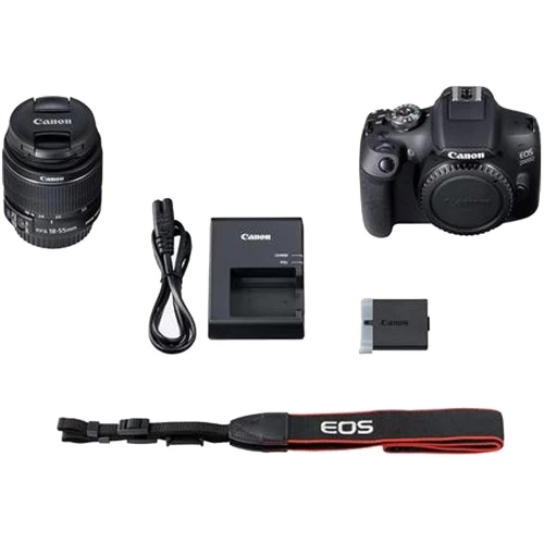 Canon® Canon EOS 2000D DSLR Camera With 18-55mm Lens + EOS Bag + Sandisk Ultra 64GB Card + Cleaning Set And More (International Model) 8 Canon® Canon EOS 2000D DSLR Camera With 18-55mm Lens + EOS Bag + Sandisk Ultra 64GB Card + Cleaning Set And More (International Model) - Image 6