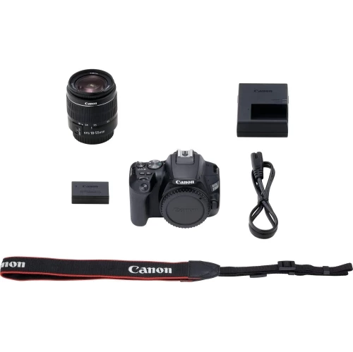 Canon® Canon EOS 250D / Rebel SL3 DSLR Camera With 18-55mm Lens (Black) (3453C002) + EOS Bag + Sandisk Ultra 64GB Card + Cleaning Set And More (International Model) 8 Canon® Canon EOS 250D / Rebel SL3 DSLR Camera With 18-55mm Lens (Black) (3453C002) + EOS Bag + Sandisk Ultra 64GB Card + Cleaning Set And More (International Model) - Image 6