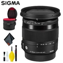 Sigma 17-70mm F/2.8-4 DC Macro OS HSM Lens For Canon EF (Intl) Deluxe Bundle 10 Sigma 17-70mm F/2.8-4 DC Macro OS HSM Lens For Canon EF (Intl) Deluxe Bundle -Outdoor Camera Shop 15859181 3
