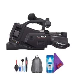 Panasonic AG-AC7 Shoulder-Mount AVCHD Camcorder + Pro Accessories Bundle