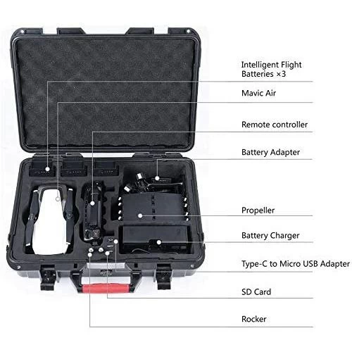 Smatree Waterproof Carry Case For DJI Mavic Pro/Mavic Platinum, Hard... 5 Smatree Waterproof Carry Case For DJI Mavic Pro/Mavic Platinum, Hard... - Image 3