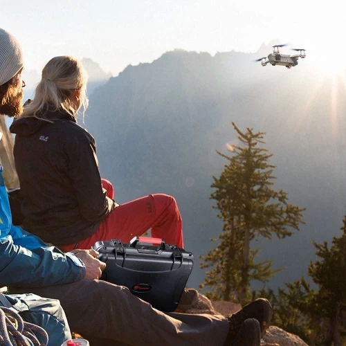 Smatree Carrying Case For DJI Spark, Waterproof Hard Portable Case For DJI Spark Fly More Combo 7 Smatree Carrying Case For DJI Spark, Waterproof Hard Portable Case For DJI Spark Fly More Combo - Image 5