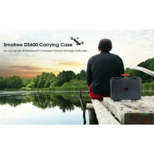 Smatree Carrying Case For DJI Spark, Waterproof Hard Portable Case For DJI Spark Fly More Combo 8 Smatree Carrying Case For DJI Spark, Waterproof Hard Portable Case For DJI Spark Fly More Combo - Image 6