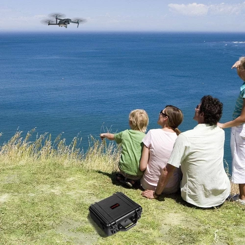 Waterproof Hard Carrying Case Compatible For DJI Mavic 2 Pro/Mavic 2 Zoom Fly More Combo(Upgrade Edition) 8 Waterproof Hard Carrying Case Compatible For DJI Mavic 2 Pro/Mavic 2 Zoom Fly More Combo(Upgrade Edition) - Image 6