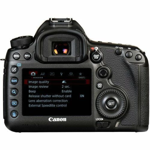 Canon® Canon EOS 5DS R Digital SLR Camera 0581C002 (Body Only)- Bundle With 32GB Memory Card + Spare Battery + Digital Slave Fl 6 Canon® Canon EOS 5DS R Digital SLR Camera 0581C002 (Body Only)- Bundle With 32GB Memory Card + Spare Battery + Digital Slave Fl - Image 4