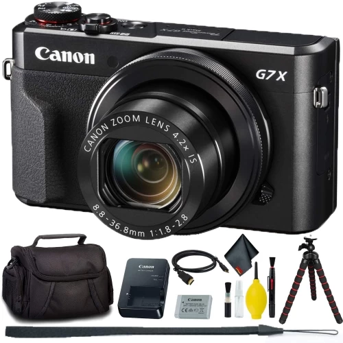 Canon® Canon PowerShot G7 X Mark II Digital Camera Standard Bundle 3 Canon® Canon PowerShot G7 X Mark II Digital Camera Standard Bundle