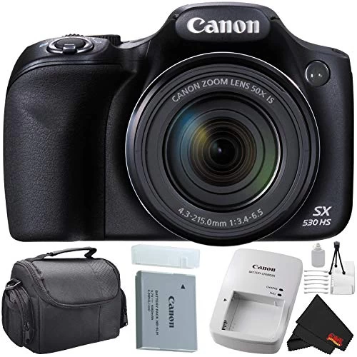 Canon® Canon PowerShot SX530 HS Digital Camera 50X Optical Zoom Bundle With Carrying Case 7 Canon® Canon PowerShot SX530 HS Digital Camera 50X Optical Zoom Bundle With Carrying Case - Image 5