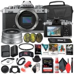 Nikon Z Fc Digital Camera With 16-50mm Lens INTL Bundle With 64GB SD Card