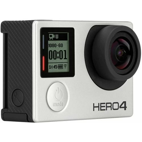 Refurbished (Good) - GoPro HERO 4 Silver Edition Camera +40PCS Accessory + 8G SD Card+Waterproof Case 4 Refurbished (Good) - GoPro HERO 4 Silver Edition Camera +40PCS Accessory + 8G SD Card+Waterproof Case - Image 2