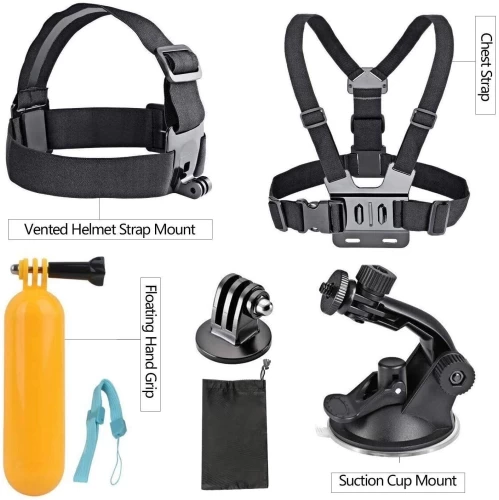 AKASO Outdoor Sports Action Camera Accessories Kit 7 In 1 For AKASO EK7000/ EK7000 Pro/ Brave 4/ Brave 7 LE/ Brave 7/ Brave 8/ V50X/ V50 Pro/ V50 Elite/Go Pro Hero 9 8 AKASO Outdoor Sports Action Camera Accessories Kit 7 In 1 For AKASO EK7000/ EK7000 Pro/ Brave 4/ Brave 7 LE/ Brave 7/ Brave 8/ V50X/ V50 Pro/ V50 Elite/Go Pro Hero 9 - Image 6