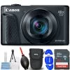 Canon® Canon PowerShot SX740 HS Digital Camera (Black) 2955C001 - 7PC Accessory Bundle -Outdoor Camera Shop 15932858