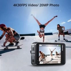 AKASO Brave 7 LE 4K30FPS 20MP WiFi Action Camera With Touch Screen Vlog Camera EIS 2.0 Remote Control 131 Feet Underwater Camera With 2X 1350mAh Batteries 13 AKASO Brave 7 LE 4K30FPS 20MP WiFi Action Camera With Touch Screen Vlog Camera EIS 2.0 Remote Control 131 Feet Underwater Camera With 2X 1350mAh Batteries -Outdoor Camera Shop 15934575 3
