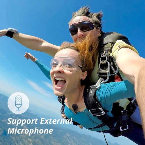 AKASO Brave 4 Pro 4K30 Action Camera - 131ft Waterproof Camera With Touch Screen Advanced EIS Remote Control 5X Zoom Underwater Camera Support External Mic 7 AKASO Brave 4 Pro 4K30 Action Camera - 131ft Waterproof Camera With Touch Screen Advanced EIS Remote Control 5X Zoom Underwater Camera Support External Mic - Image 5